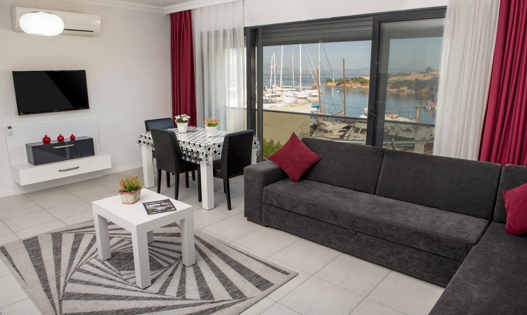 Dalyan Elit Apart Otel Çeşme Exterior foto
